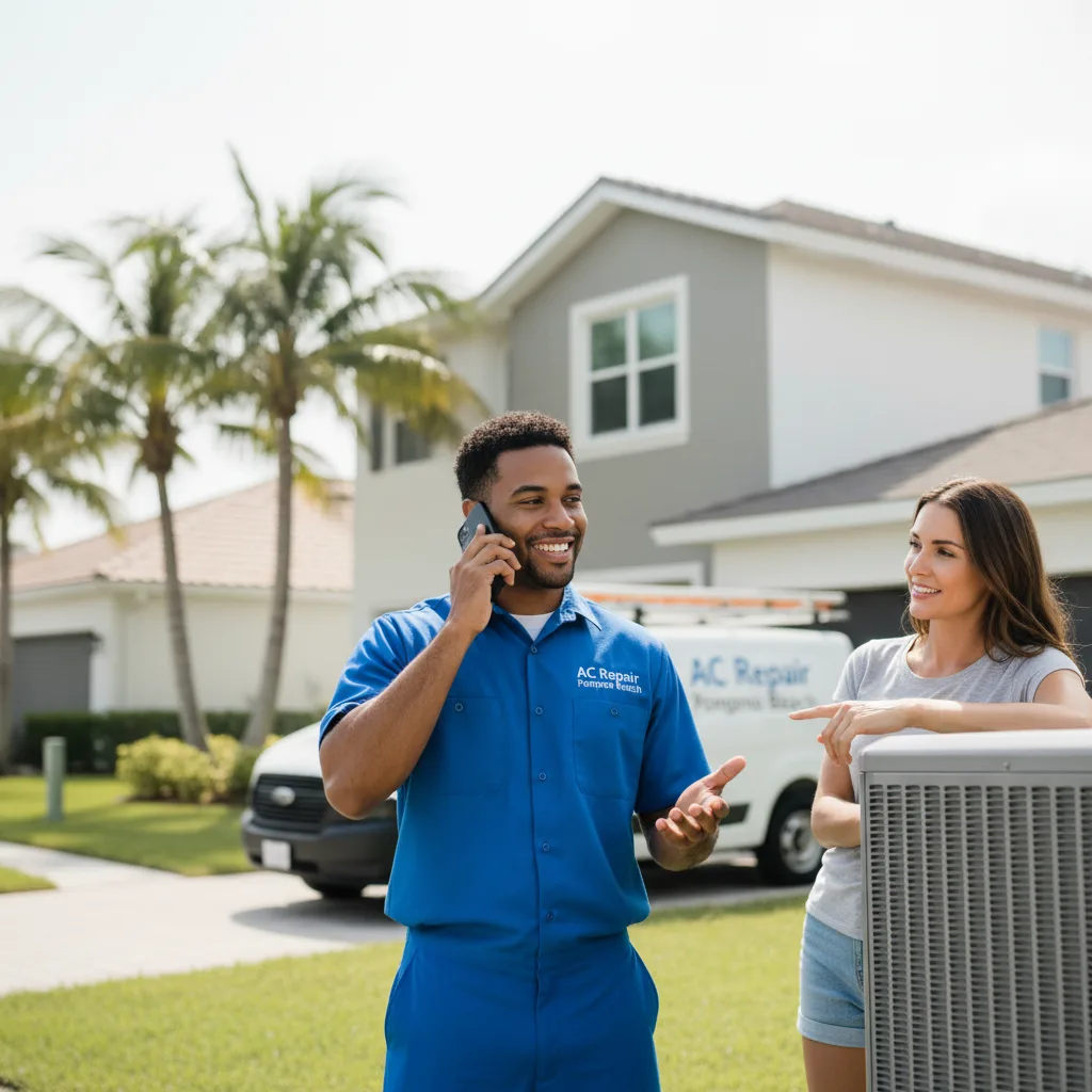 AC Repair Pompano Beach customer support in Comstock